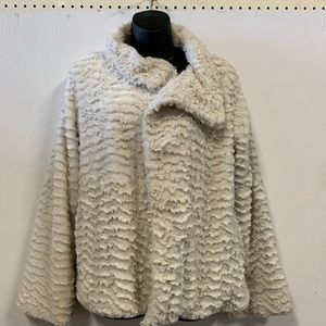 faux furry jacket